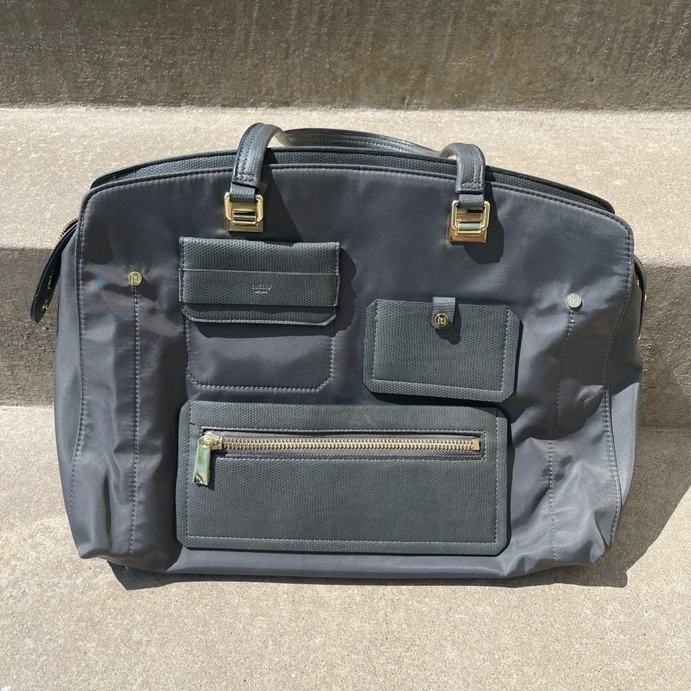 Tutilo Gray Laptop Bag New!